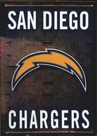 2011 Panini Stickers #215 San Diego Chargers Front