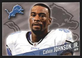 2011 Panini Stickers #301 Calvin Johnson Front
