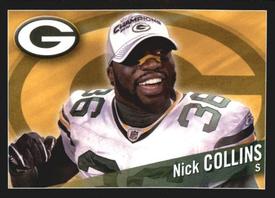 2011 Panini Stickers #320 Nick Collins Front