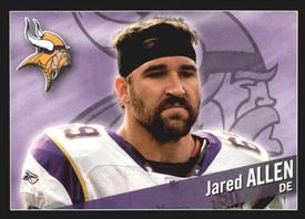 2011 Panini Stickers #329 Jared Allen Front