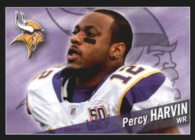 2011 Panini Stickers #334 Percy Harvin Front