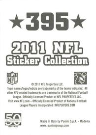 2011 Panini Stickers #395 Ronde Barber Back
