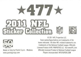 2011 Panini Stickers #477 Super Bowl II Back