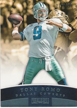 2012 Panini Prominence #26 Tony Romo Front
