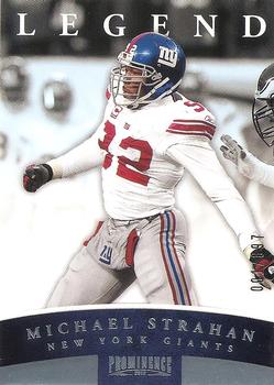 2012 Panini Prominence #130 Michael Strahan Front