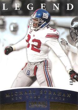 2012 Panini Prominence - Gold #130 Michael Strahan Front