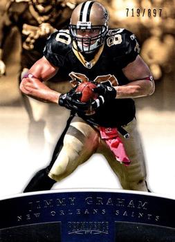 2012 Panini Prominence - Silver #62 Jimmy Graham Front