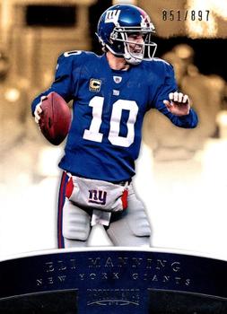 2012 Panini Prominence - Silver #63 Eli Manning Front