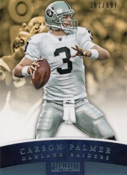 2012 Panini Prominence - Silver #70 Carson Palmer Front