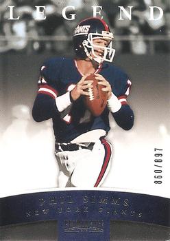 2012 Panini Prominence - Silver #133 Phil Simms Front