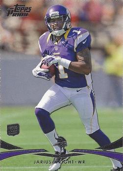 2012 Topps Prime (Hobby) #12 Jarius Wright Front