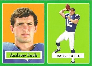 2012 Topps - 1957 Green #1 Andrew Luck Front
