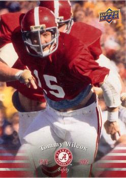 2012 Upper Deck University of Alabama #43 Tommy Wilcox Front