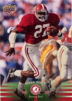 2012 Upper Deck University of Alabama #57 Siran Stacy Front