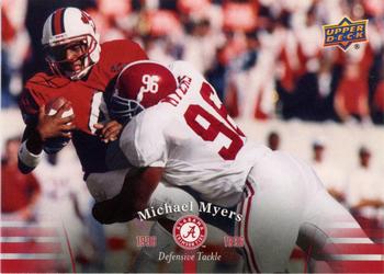 2012 Upper Deck University of Alabama #68 Michael Myers Front