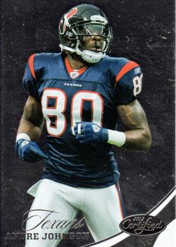 2012 Panini Certified #37 Andre Johnson Front