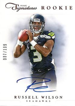 2012 Panini Prime Signatures #269 Russell Wilson Front
