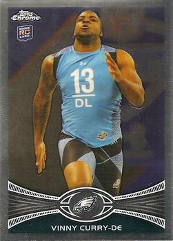 2012 Topps Chrome #131 Vinny Curry Front