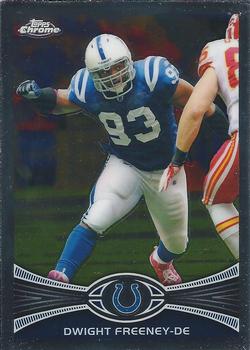 2012 Topps Chrome #151 Dwight Freeney Front
