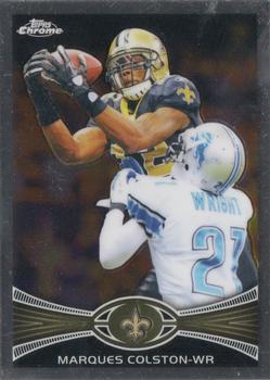 2012 Topps Chrome #19 Marques Colston Front