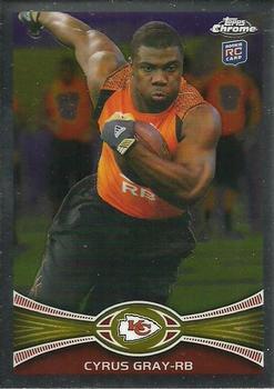2012 Topps Chrome #49 Cyrus Gray Front