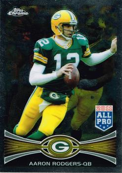 2012 Topps Chrome #50 Aaron Rodgers Front