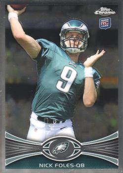 2012 Topps Chrome #153a Nick Foles Front