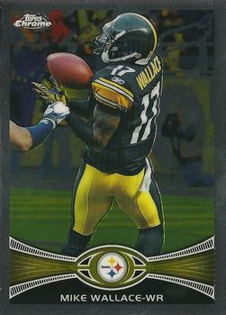 2012 Topps Chrome #170 Mike Wallace Front
