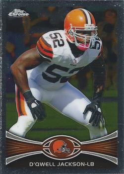 2012 Topps Chrome #215 D'Qwell Jackson Front
