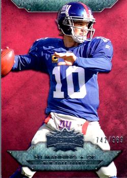 2012 Topps Triple Threads #1 Eli Manning Front