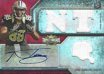 2012 Topps Triple Threads #119 Nick Toon Front