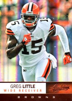 2012 Panini Absolute #11 Greg Little Front