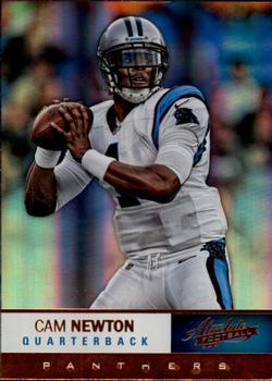 2012 Panini Absolute #1 Cam Newton Front