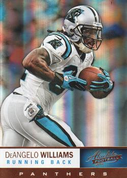 2012 Panini Absolute #3 DeAngelo Williams Front