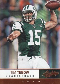 2012 Panini Absolute #40 Tim Tebow Front