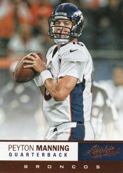 2012 Panini Absolute #42 Peyton Manning Front