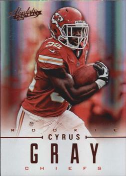 2012 Panini Absolute #121 Cyrus Gray Front