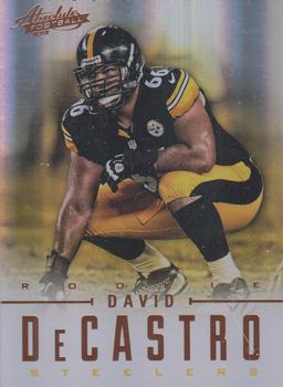 2012 Panini Absolute #124 David DeCastro Front
