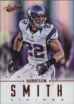 2012 Panini Absolute #138 Harrison Smith Front
