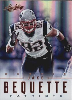2012 Panini Absolute #140 Jake Bequette Front
