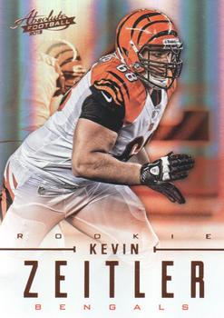 2012 Panini Absolute #154 Kevin Zeitler Front
