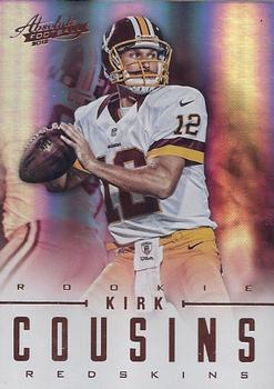2012 Panini Absolute #155 Kirk Cousins Front