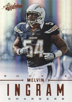 2012 Panini Absolute #166 Melvin Ingram Front