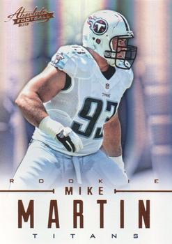 2012 Panini Absolute #170 Mike Martin Front