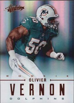 2012 Panini Absolute #175 Olivier Vernon Front