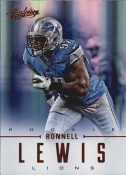 2012 Panini Absolute #181 Ronnell Lewis Front