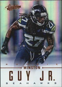 2012 Panini Absolute #196 Winston Guy Jr. Front