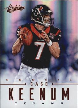 2012 Panini Absolute #199 Case Keenum Front