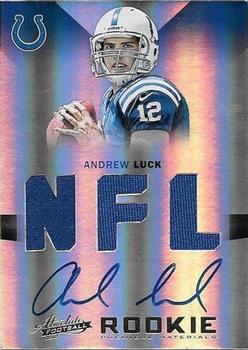 2012 Panini Absolute #203 Andrew Luck Front