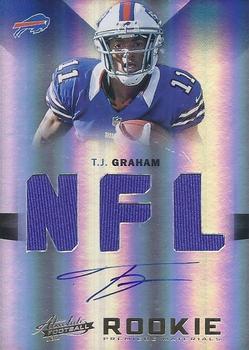 2012 Panini Absolute #234 T.J. Graham Front